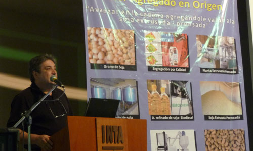 Mario Bragachini: “Agregarle valor a la soja es crear trabajo argentino”