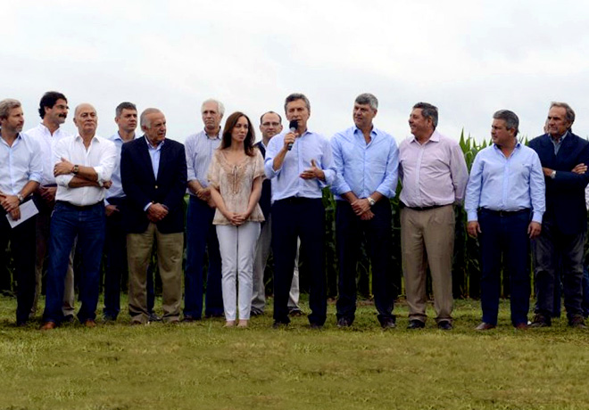 Mauricio Macri en Pergamino