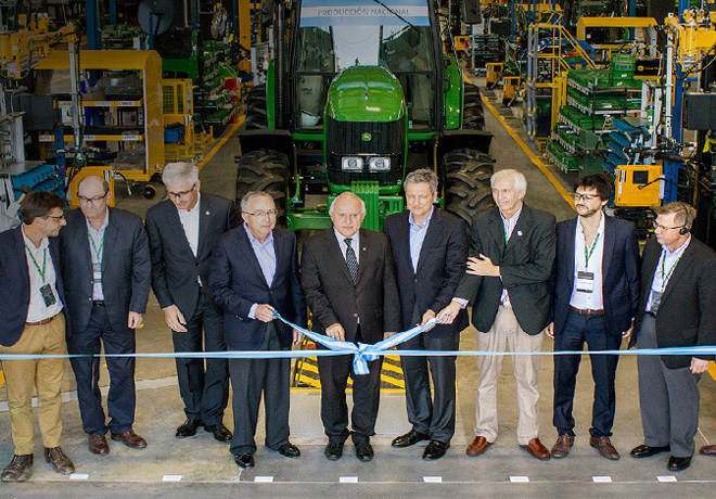 Nueva fabrica de tractores John Deere