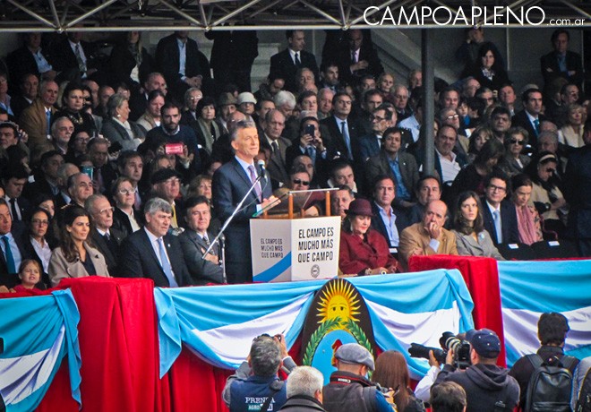 Mauricio Macri inauguro la 131ra Exposicion Rural