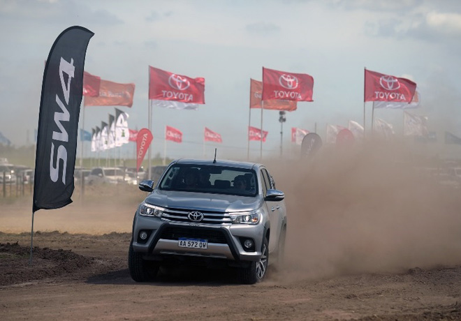 Toyota Canje de Granos en Expoagro 2018