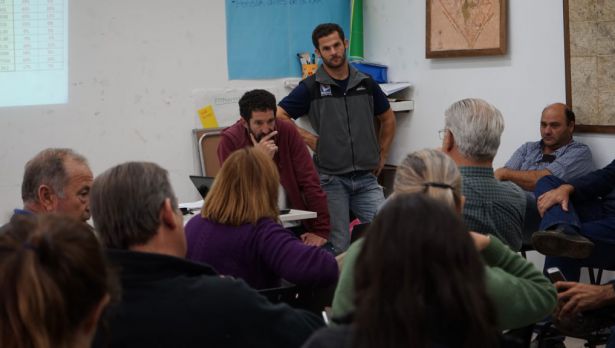 Reunión de tamberos en Trenque Lauquen