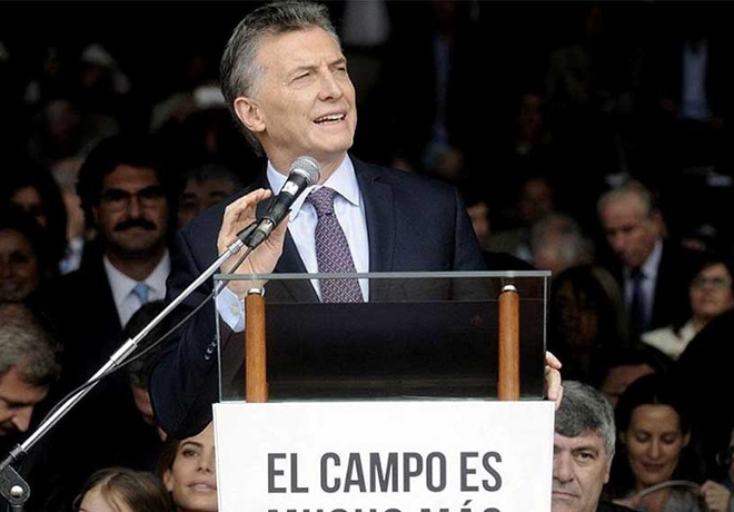 Mauricio Macri en La Rural 2019