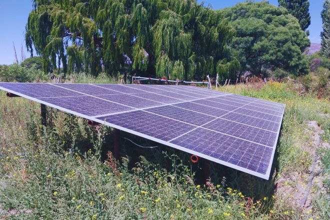 Energías renovables para la obtención de agua de riego subterránea.